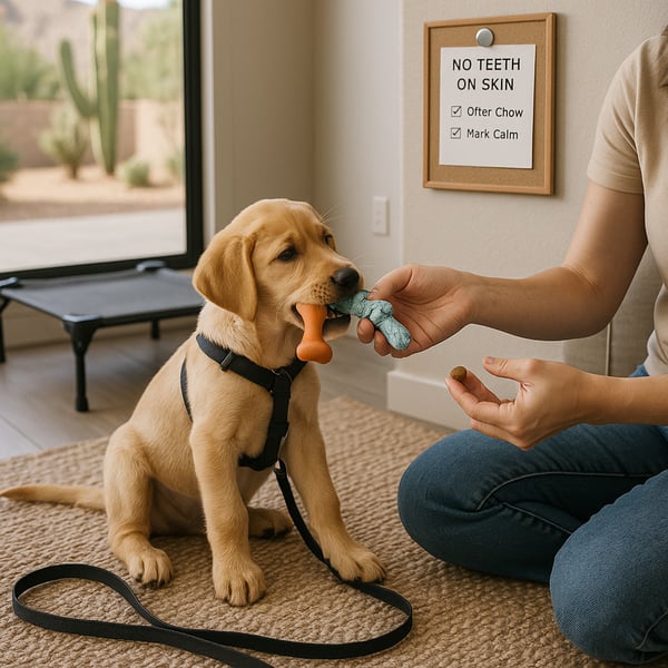 Mouthing & Nipping — dog behavior