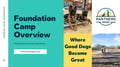 Foundation Camp (w/o suites)