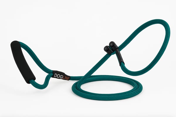Pro Trainer Slip + Snap Leash, Partners Dogs - Partners Dogs, Teal (#28663)