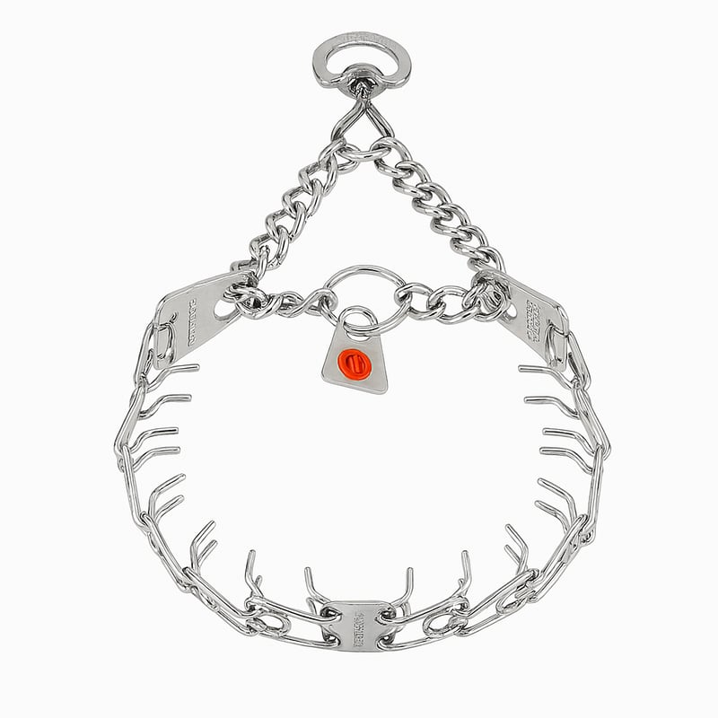 Chrome Plated Prong Collar, Herm Sprenger (#28421)