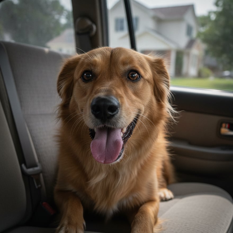 Car Anxiety at Partners Dogs