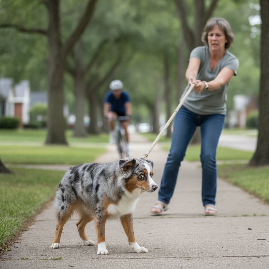 Chasing Cars, Bikes, and Joggers at Partners Dogs