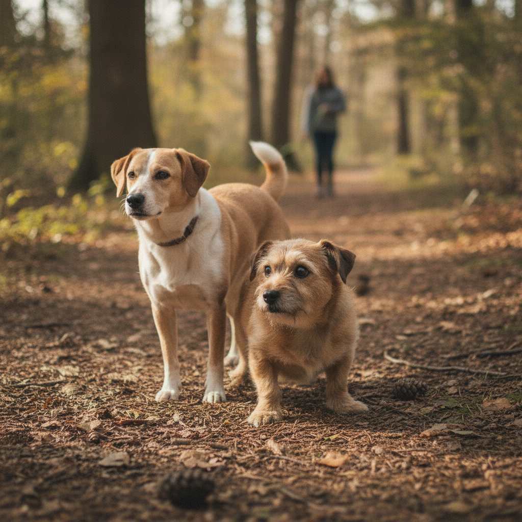 Fear of Other Dogs after training, calm and settled at home