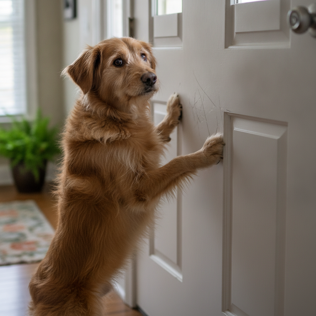 Separation Anxiety before training