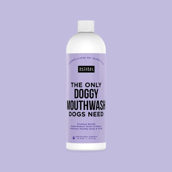 The Only Doggy Mouthwash Dogs Need, Natural Rapport