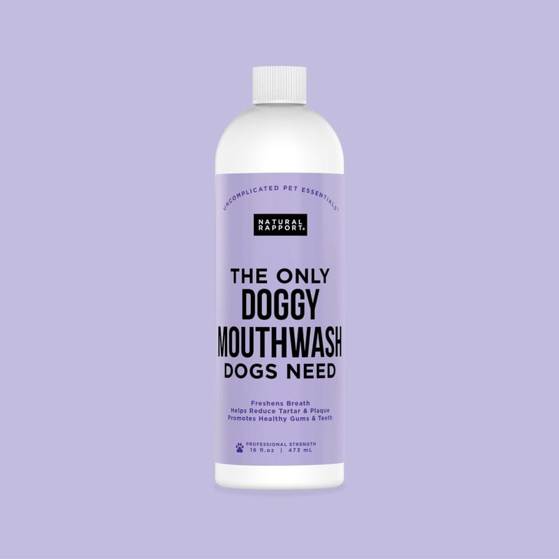 The Only Doggy Mouthwash Dogs Need, Natural Rapport (854106008121)