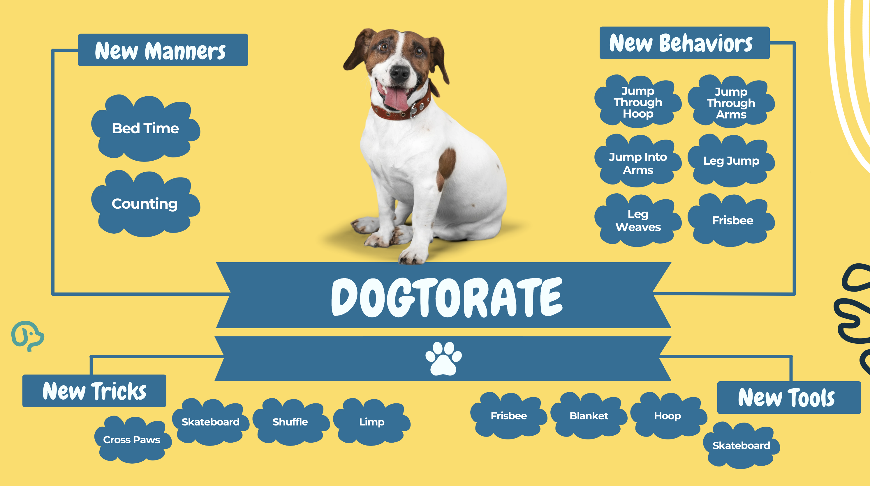 Highest-level training — dog confidently working around complex moving objects